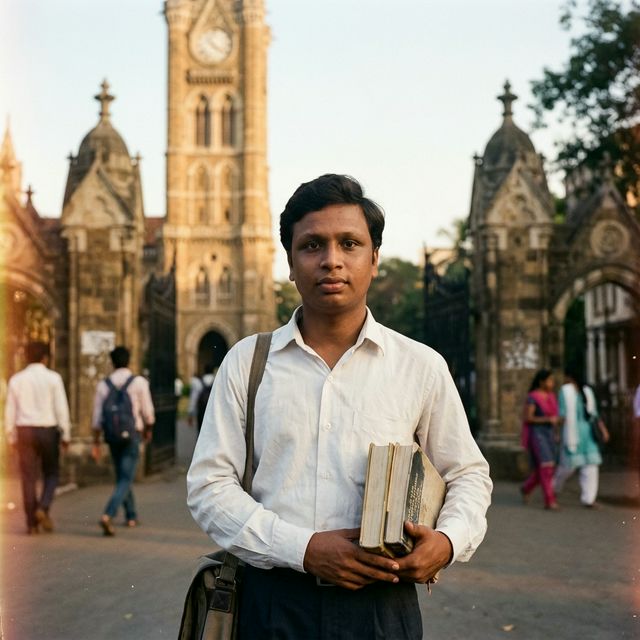 Young Ashish Shelar during his college days