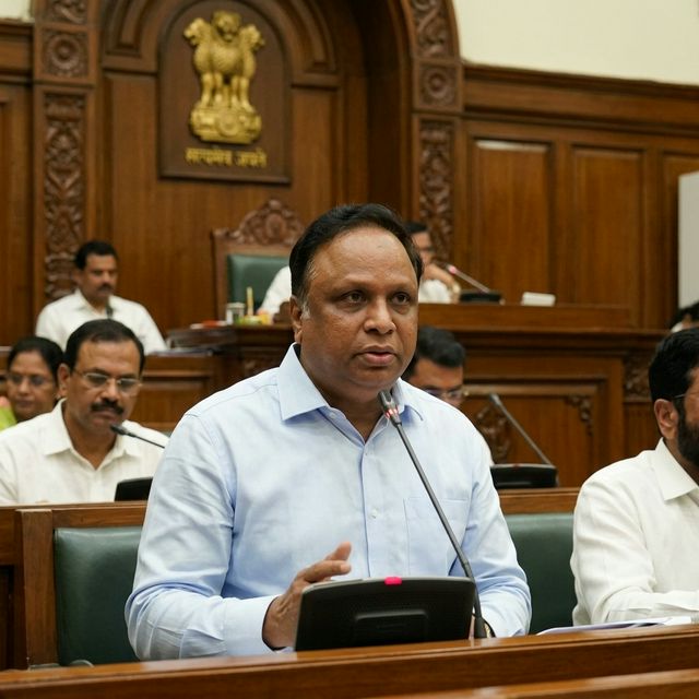 Ashish Shelar in the legislative assembly